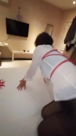 【调教母狗】年轻女友【可儿】骚主【王教练的骚母狗】55V 截图15