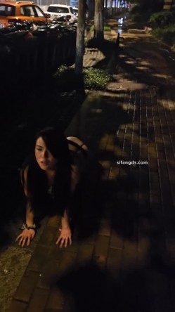 顶级淫妻博主，【曼曼奇】老婆露脸，露出，调教，多P，酒店深夜露出，马路景区，玩得超刺激 截图16