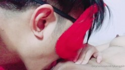 泰国极品小只马人妻「BeNight69」OF大尺度私拍，献妻换妻、多人群P、肛交、三通… 截图13