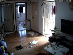 居家摄像头破解 真实记录在家里喜欢裸睡的美女白领 截图2