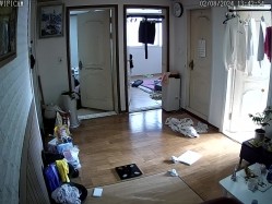 居家摄像头破解 真实记录在家里喜欢裸睡的美女白领 截图15