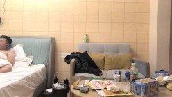 【精童欲女666】，第二场，两男一女，淫乱一整夜，风骚御姐被这俩猛男玩得够呛，骚穴始终空闲不了 截图3