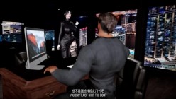 Fyronyx：隔壁的丈夫 一墙之隔黑丝巨乳妻子被老板侵犯中出 [中配中字] 截图4