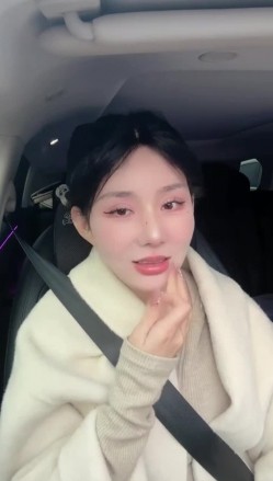 超级韵味东北漂亮御姐约炮金主，驾车往五星级酒店赴约！金主带了SM套件 狗链小皮鞭，让女神带上套件后，他露出猥琐了笑容 截图5