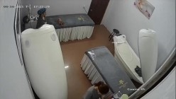黑客破解美容院摄像头 偷拍女顾客脱光衣服激光雷射.脱毛护理 截图2
