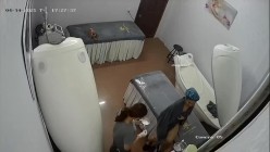 黑客破解美容院摄像头 偷拍女顾客脱光衣服激光雷射.脱毛护理 截图6
