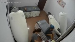 黑客破解美容院摄像头 偷拍女顾客脱光衣服激光雷射.脱毛护理 截图9