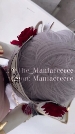 【圣诞特辑】「美女Coser收藏家」福利姬泡良大神「Maniacccccc」付费资源《原神》诺艾尔卫生间调教后入 截图6
