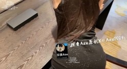 性感反差御姐『肉臀果儿(探妻AZU)』在办公室玩弄离异黑丝少妇公司高管，口爆无套内射全过程，非要把她搞服 截图4