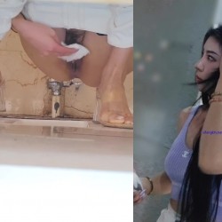 小镇路边沟厕偷拍多位美女嘘嘘 小手电补光肥美的鲍鱼尽在眼前 截图4