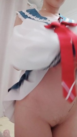 高颜气质网红女神【禧阿妹】私拍，表里不一极度反差，情趣紫薇3P肛交被炮友各种干 截图7