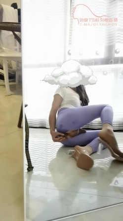 瑶瑶奶昔绿 国产人气御姐系TS，又名芋泥波波奶茶，攻守兼备喜好多人运动 截图14