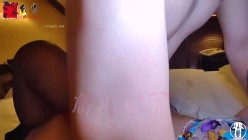 【淫乱人妻】绿帽淫荡母狗人妻，【深绿岸腐猫儿】，约单男3P，小少妇彻底高潮了 截图16