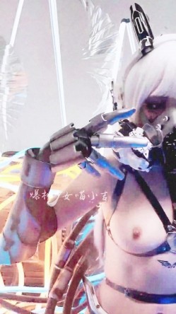 高端ACG业界女神爆机少女 喵小吉 巅峰金属大作《赛博朋克·超梦》壁纸党典藏必备 截图4