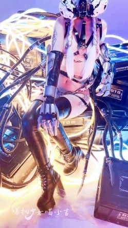 高端ACG业界女神爆机少女 喵小吉 巅峰金属大作《赛博朋克·超梦》壁纸党典藏必备 截图7