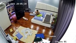 【破解摄像头】 豪宅夫妻每天吃饱了就花样操逼! 精彩值得收藏 截图9