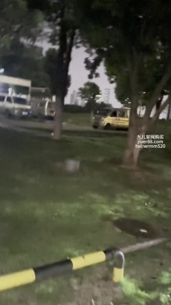 《最新泄密 反差尤物》推特极品网红巨乳女神【九儿温柔妹妹】定制私拍，人来人往公路上透明情趣露出放尿无水原版 截图13