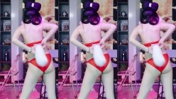 重磅国产女团【98k_001】爆肝合集 ️D杯女主镇场 一女带飞一个团 截图5
