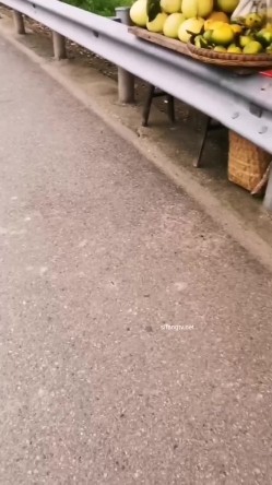 极限露出天花板，反差婊【风筝断了线】全裸买水果，戴着各种自慰道具裸行，路边性爱 截图5
