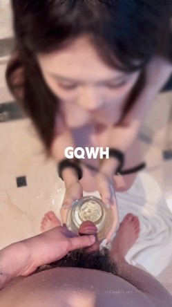 顶级老牌泡良大神「DR.CHEN」「GWQH」付费资源 专约女网黄包括阿朱，调教女大舔脚肛交毒龙喝尿三小时 截图7
