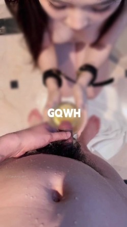 顶级老牌泡良大神「DR.CHEN」「GWQH」付费资源 专约女网黄包括阿朱，调教女大舔脚肛交毒龙喝尿三小时 截图11