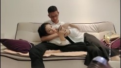 鸭哥探花约炮马尾大奶少妇 好久没爽被操到高潮4K增强版 截图1