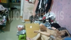 邪恶的房东暗藏摄像头偷窥小情侣在家全裸不穿衣服的日常 截图7