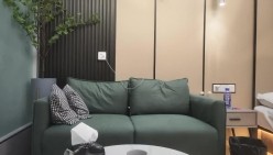 【锤子探花】极品清纯少女3000一炮，大圈00后女神，坚挺美乳，沙发后入，高潮迭起 截图2