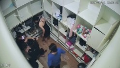 舞蹈班《监控破解》偷拍多位美女学员后台换衣服 截图11