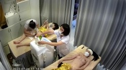 稀有黑客破解美容院 摄像头偷看女顾客脱光衣服保养乳房和刮阴毛 截图5