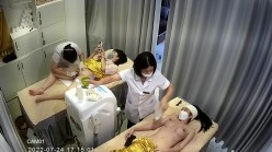 稀有黑客破解美容院 摄像头偷看女顾客脱光衣服保养乳房和刮阴毛 截图6