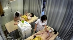 稀有黑客破解美容院 摄像头偷看女顾客脱光衣服保养乳房和刮阴毛 截图11