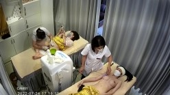 稀有黑客破解美容院 摄像头偷看女顾客脱光衣服保养乳房和刮阴毛 截图12