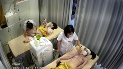 稀有黑客破解美容院 摄像头偷看女顾客脱光衣服保养乳房和刮阴毛 截图13