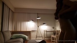 【极品媚黑 ️推荐】狂野骚货『Offici』华裔白皙少妇与黑人男友性爱啪啪 黑粗肉棒疯狂深喉口交 截图5