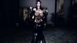 潮女妖 舞蹈诱惑 黑色情趣内衣诱惑 截图1