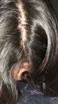颠覆你认知喜欢刺激的高颜值模特美女高层性感露出高速开车俯身口交夜晚人行天桥啪啪 雨天路边车震 截图16