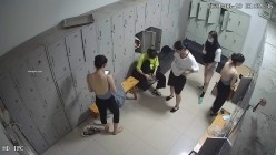 舞蹈班《监控破解》偷拍多位美女学员后台换衣服 截图11