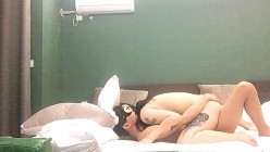 【91约妹达人】极品良家女神，开灯啪啪后入，看来也是一夜情老手了，性欲旺盛娇喘不断 截图10