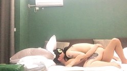 【91约妹达人】极品良家女神，开灯啪啪后入，看来也是一夜情老手了，性欲旺盛娇喘不断 截图11