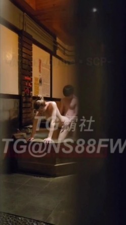 北投知名温泉汤旅再爆偷拍情侣洗澡 先来个摆拍再一边洗澡一边啪啪啪 截图10