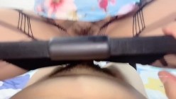 【极品御姐 ️完美露脸】超淫丝袜母狗『小语』2022新版私拍 爆操制服黑丝 被肥猪男主各种玩法各种操 高清720P原版 截图3