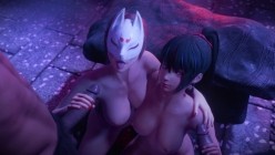 [lewdgazer] 玛莉萝丝 性感女神女仆装口交侍奉颜射吞精 Celagazer - Kunimitsu_black 截图16