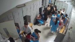 舞蹈班《监控破解》偷拍多位美女学员后台换衣服 截图2