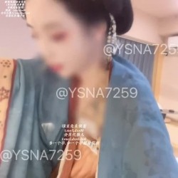 新晋淫妻博主『亚丝娜』超美汉服 秒变女神！红袍加身，反差，就要好好的反差，我的身体，任你享用 截图7