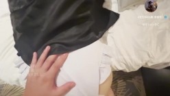 推特老牌泡良网黄「91VCR」「D先生和C小姐」《家政服完结篇—忏悔修女》白丝母狗修女装，被强制后入爆操射满屁股 截图10