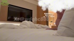 推特68万良家杀手「我的枪好长」结果被教练操得又狠又深，黑色吊带都湿透了，我只能在旁边看着她被干到浪叫 截图4
