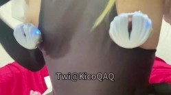 可盐可甜，白虎一线天，推特福利姬【KicoQAQ】各种道具，花式自慰双通，小母狗属性拉满 截图14