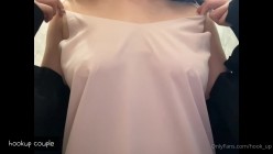绿帽淫妻大神【hookup】 换妻啪啪 和单男组成夹心饼干前后夹击小娇妻，表面一脸淑女样床上一股骚气样 截图9