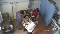黑客破解医院妇产科监控摄像头 完美正面角度高清偷拍几个孕妇 最美年轻孕妇 阴蒂清晰可见 截图3